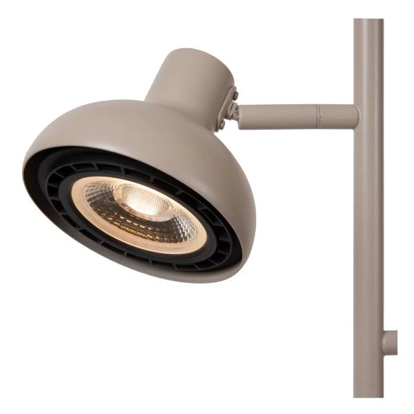 Lucide SENSAS - Floor lamp - 2xGU10 (ES111) - Cream - detail 2